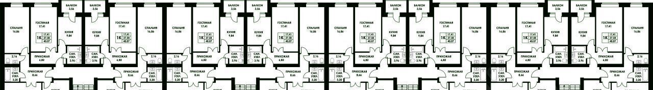 квартира г Калуга р-н Московский ул Изумрудная 6к/1 фото 4