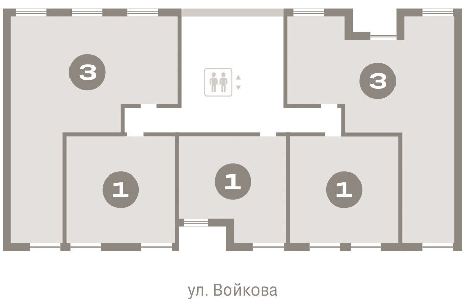 квартира г Екатеринбург р-н Орджоникидзевский Эльмаш Уралмаш пер Механический 9 ЖК «Северный квартал» фото 3