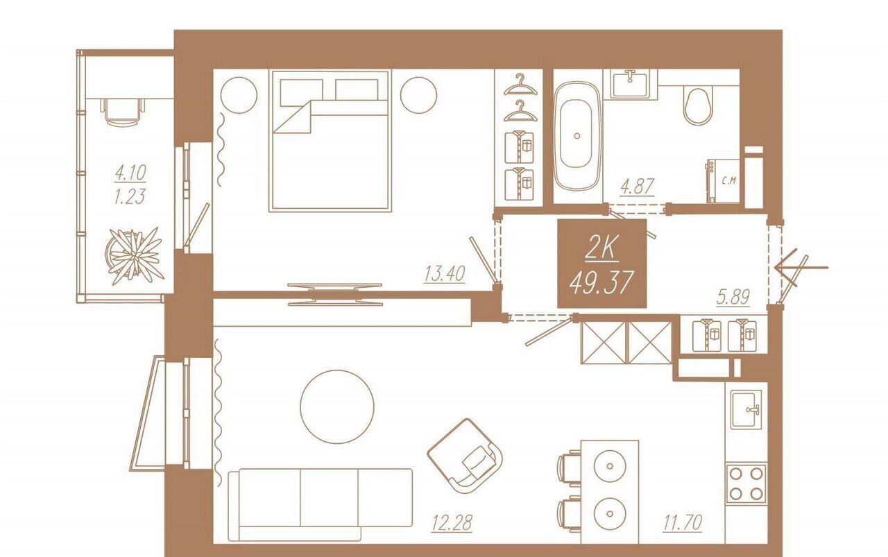 квартира г Красноярск р-н Советский ул 3-я Краснодарская 2 фото 1