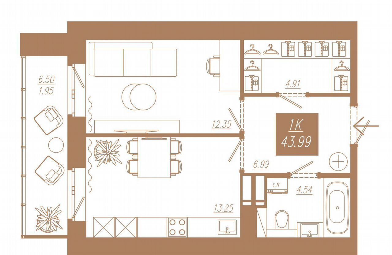 квартира г Красноярск р-н Советский ул 3-я Краснодарская 2 фото 1