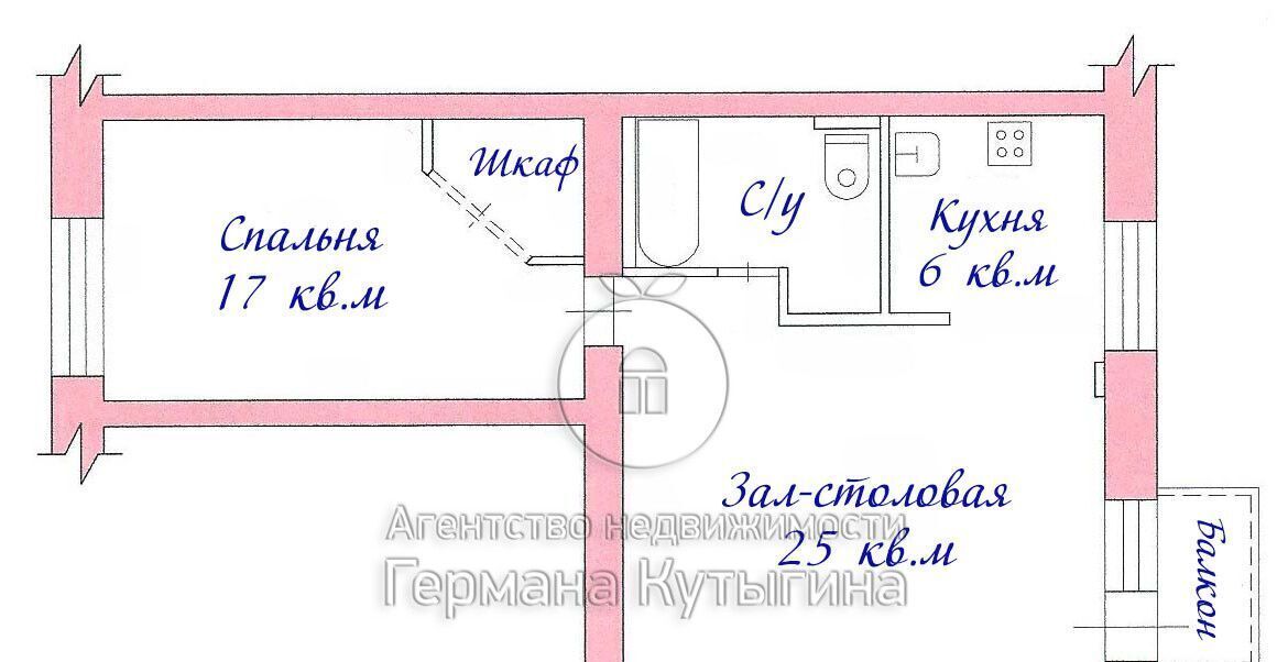 квартира г Волгоград р-н Центральный ул Советская 43 фото 2