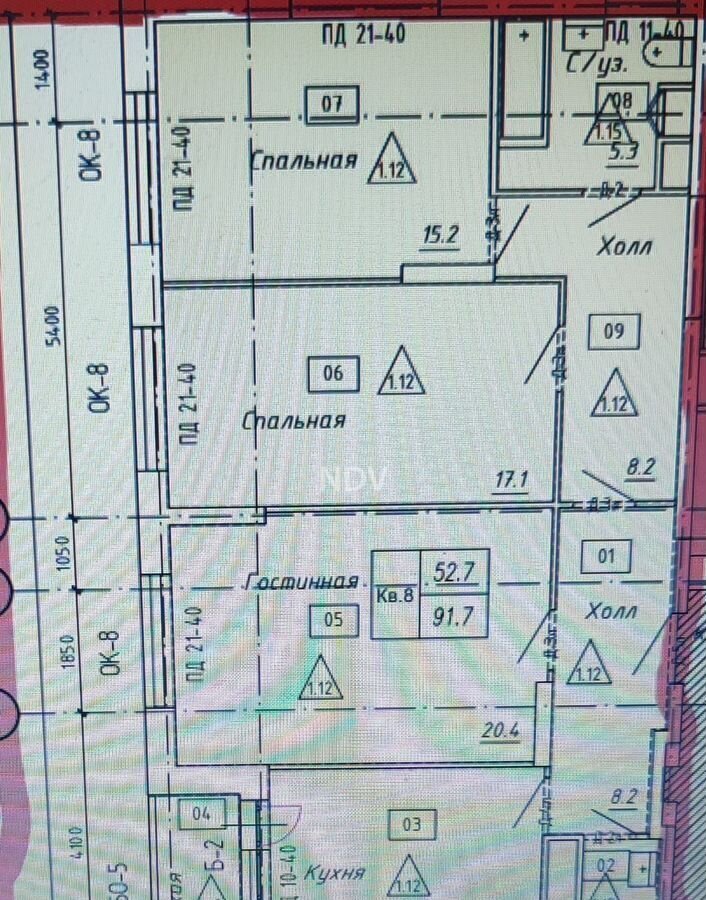 квартира г Люберцы микрорайон Панки проезд Хлебозаводской 1а фото 12