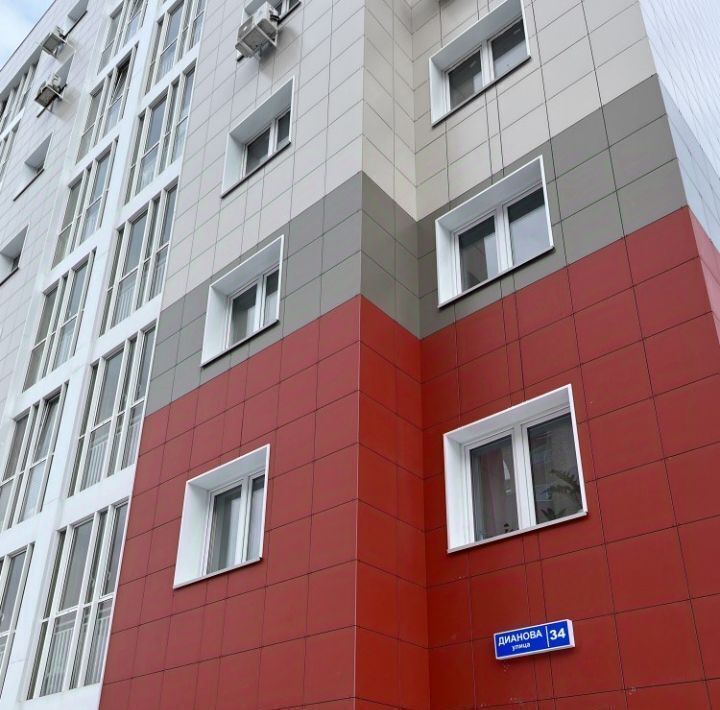 квартира г Омск р-н Кировский ул Дианова 34а фото 2