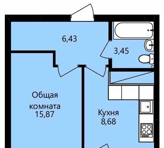 квартира г Саранск р-н Октябрьский ул Юрия Святкина 14 ЖК «Гармония» фото 1