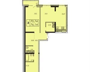 квартира г Иркутск р-н Ленинский ул Баумана 4 б/с 17 фото 1