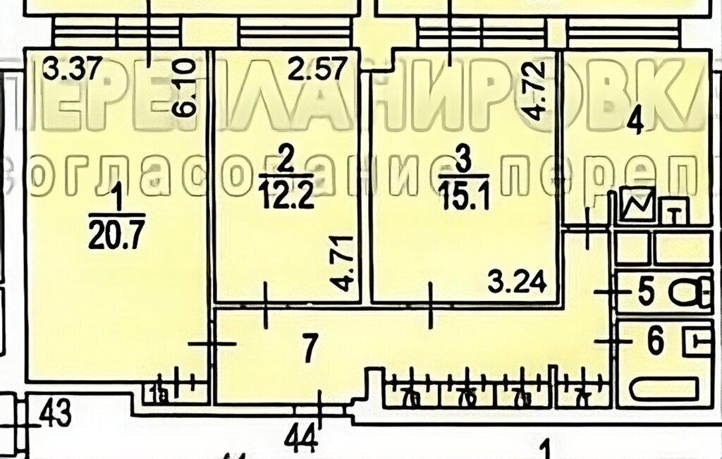 квартира г Одинцово ул Северная 24 Одинцово фото 17