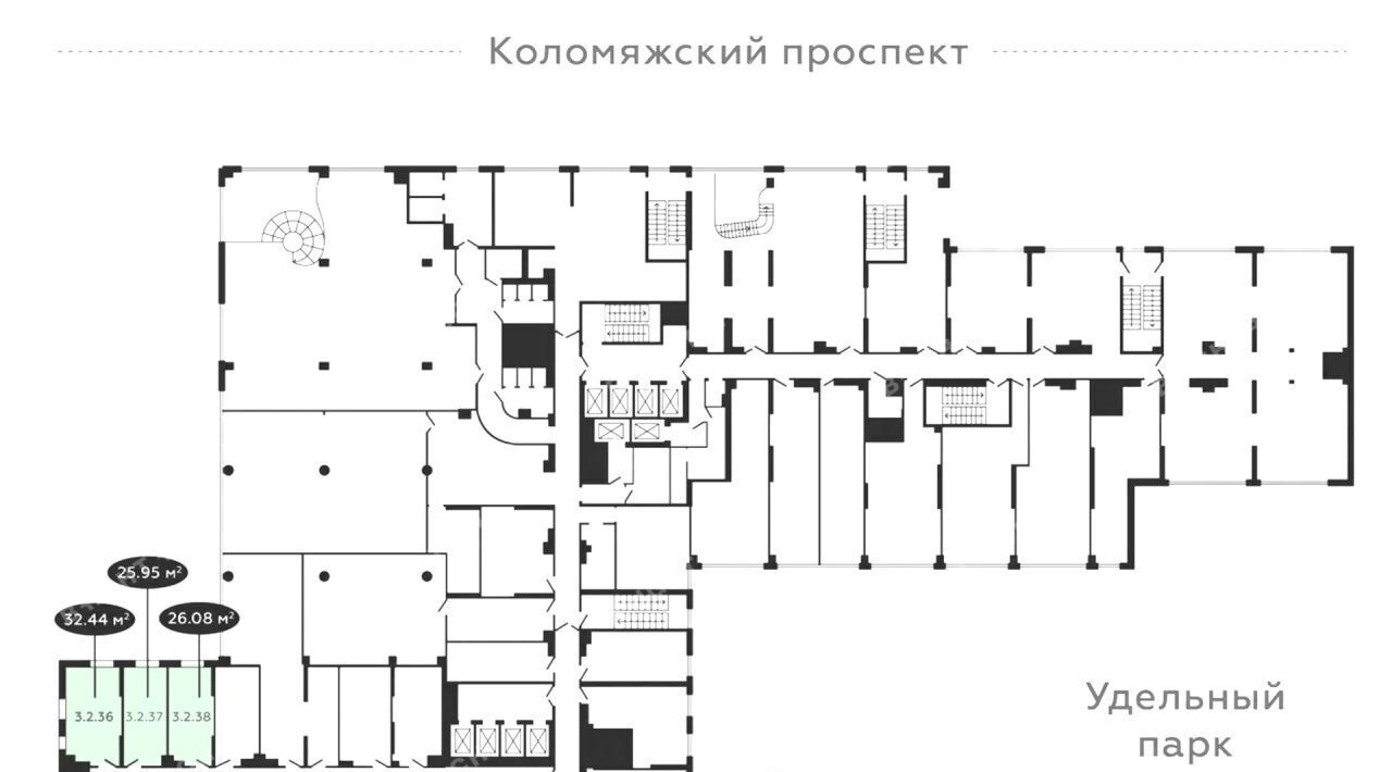 офис г Санкт-Петербург метро Пионерская пр-кт Коломяжский 19 фото 2