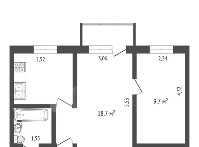 квартира р-н Калининский дом 125 фото