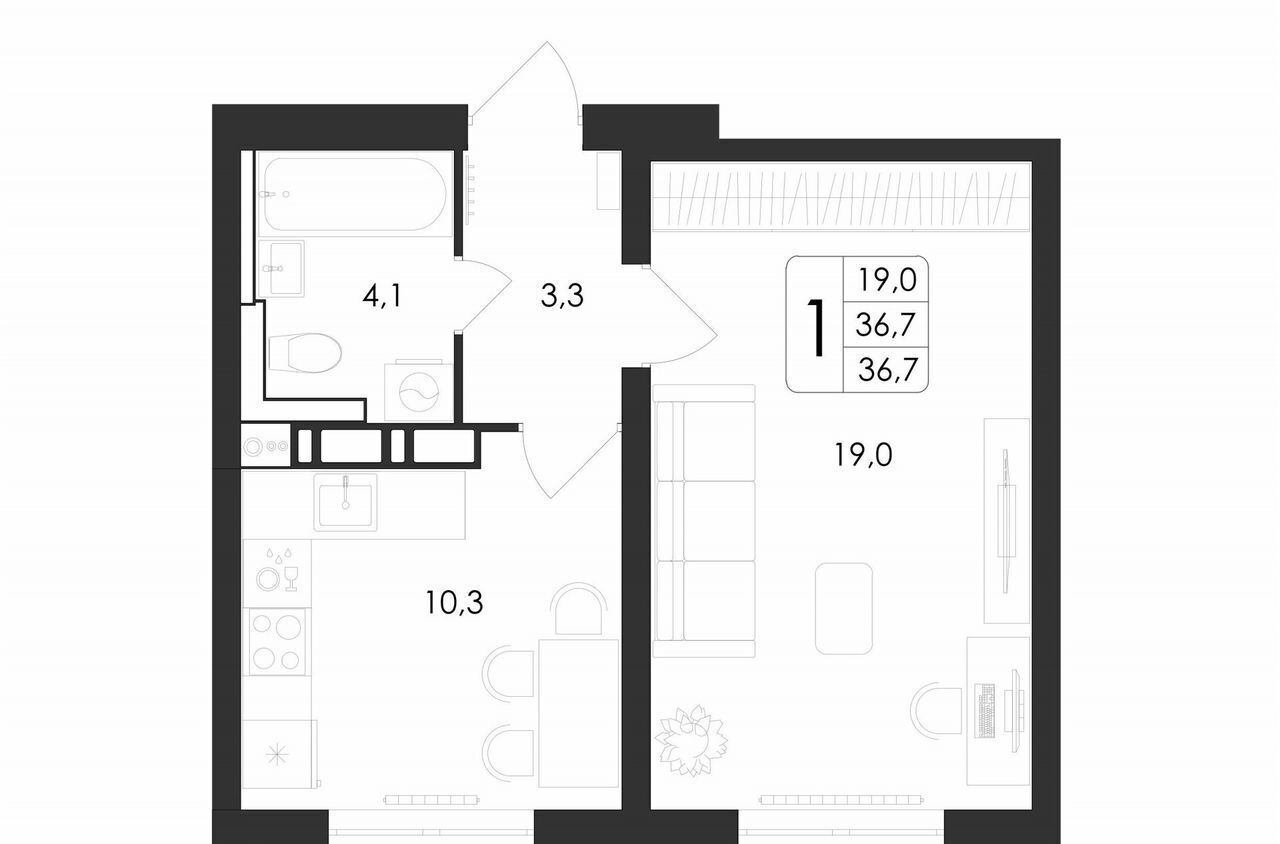 квартира г Воронеж р-н Центральный ул Шишкова 22 д. 140Б фото 12