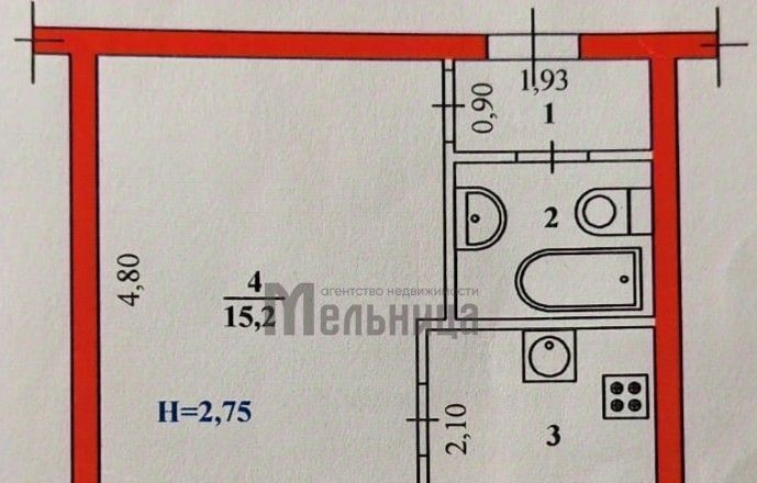 квартира г Волгоград р-н Центральный ул им. Михаила Балонина 47 фото 2