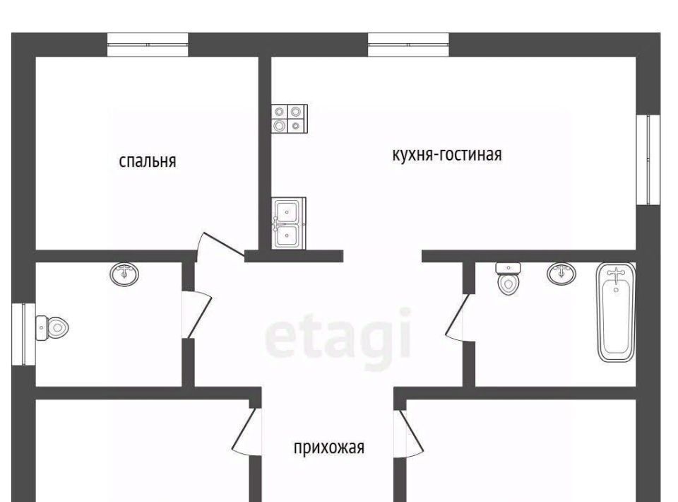 дом г Тобольск ул. Зимняя, 25 фото 2