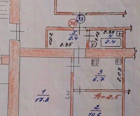 квартира г Саранск р-н Октябрьский ул Ульянова 22ак/1 фото 12
