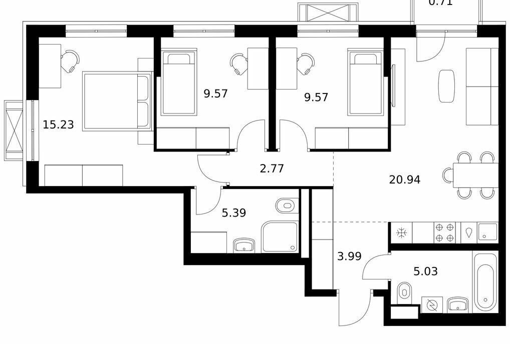 квартира г Улан-Удэ ул Советская 6/2 фото 1