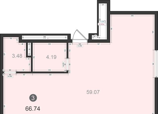 квартира р-н Первомайский ЖК «Клуб 25» фото