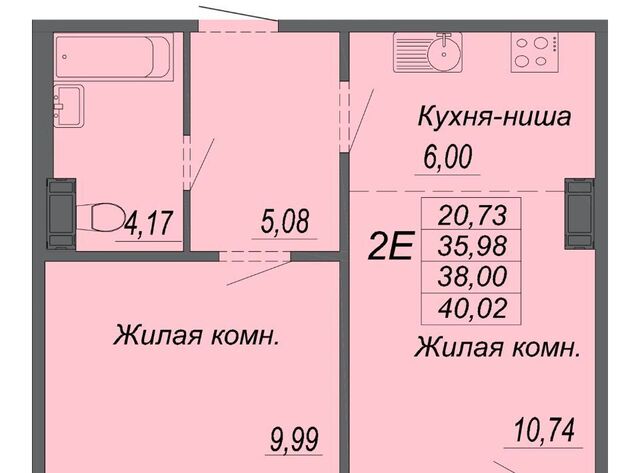 р-н Индустриальный Южный микрорайон ЖК «Маршал» фото