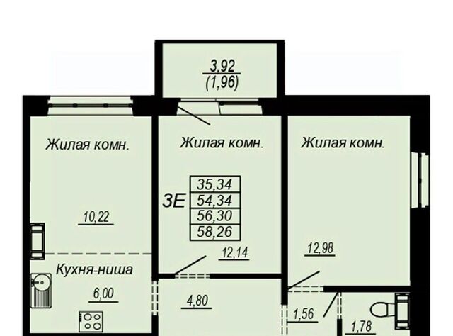 р-н Индустриальный Южный микрорайон ул Рокоссовского фото