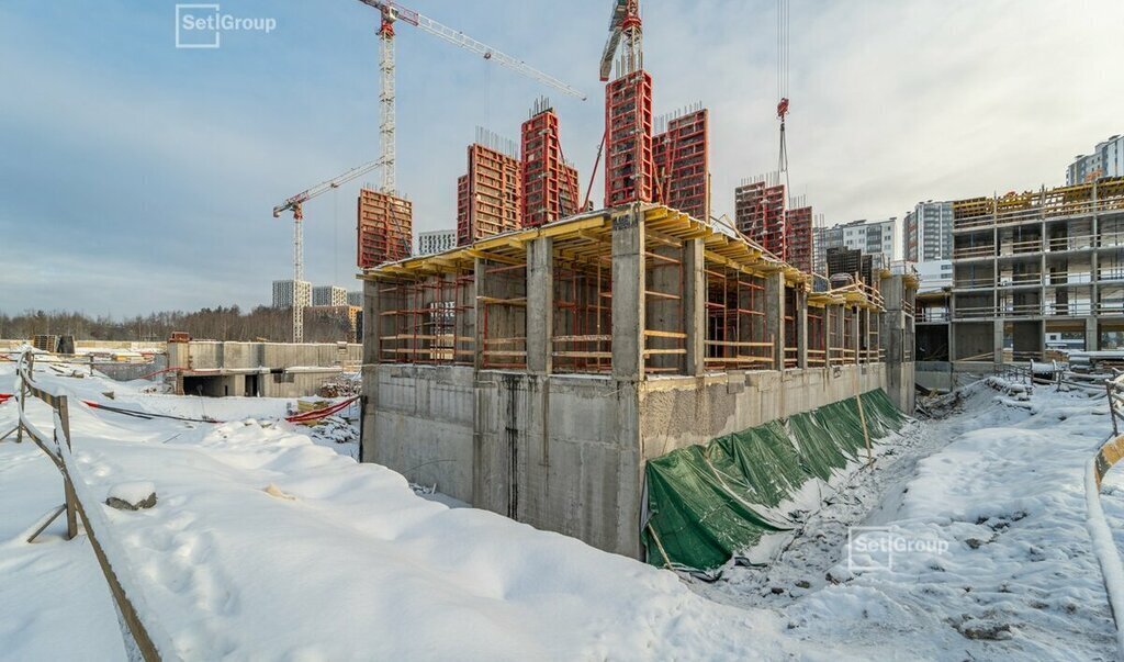 квартира г Санкт-Петербург метро Проспект Просвещения р-н Приморский муниципальный округ Коломяги фото 17