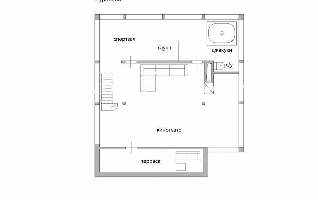 квартира г Москва метро Молодежная проезд Островной 9к/3 апарт-отель «Остров фантазий» муниципальный округ Крылатское фото 3