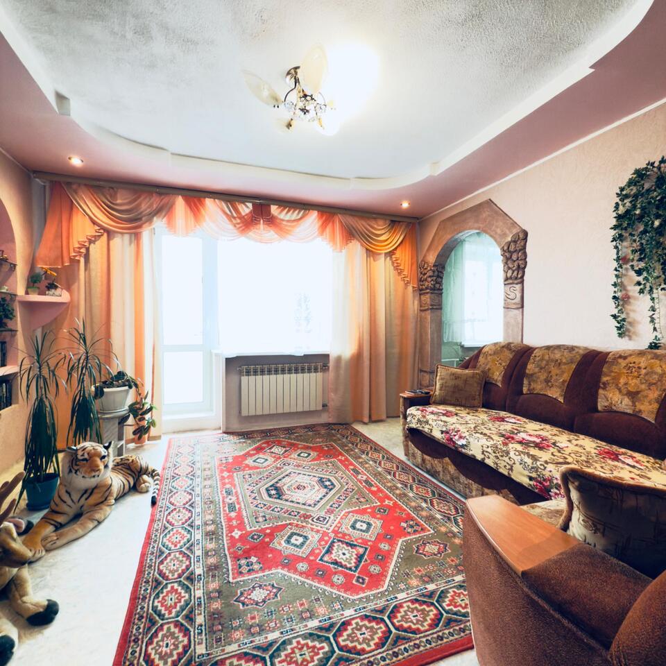 квартира г Амурск пр-кт Строителей 52 8-й микрорайон, Амурский район фото 6