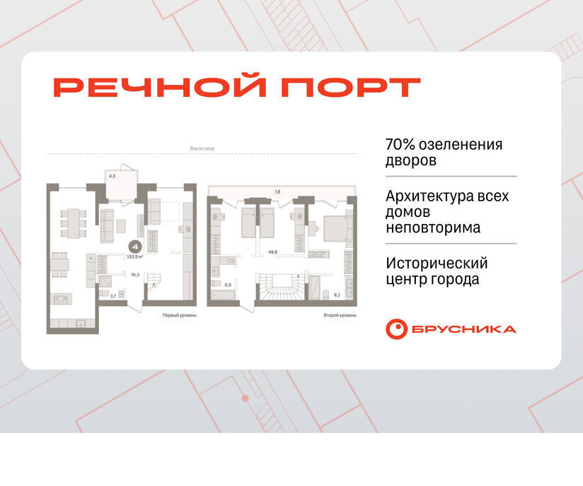 квартира г Тюмень жилой район «Речной порт» фото 1