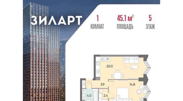 метро Автозаводская ЖК «ЗИЛАРТ» 21/22 фото