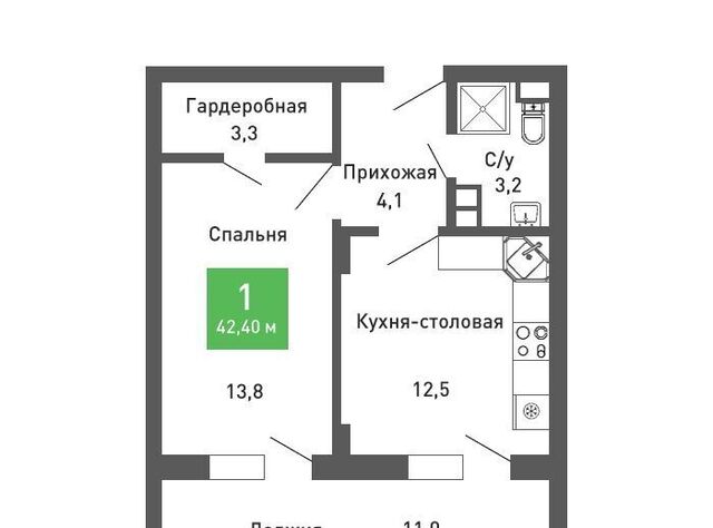 р-н Железнодорожный дом 52/5 фото