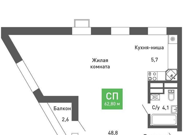 р-н Железнодорожный дом 52/5 фото