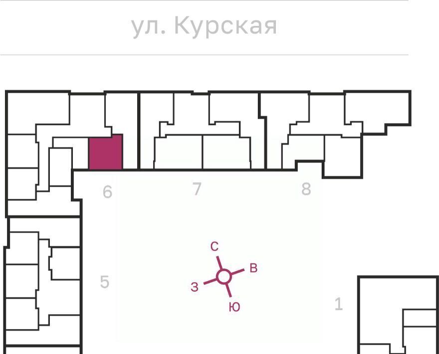 квартира г Санкт-Петербург метро Обводный Канал 1 ул Курская 27 округ Волковское фото 2