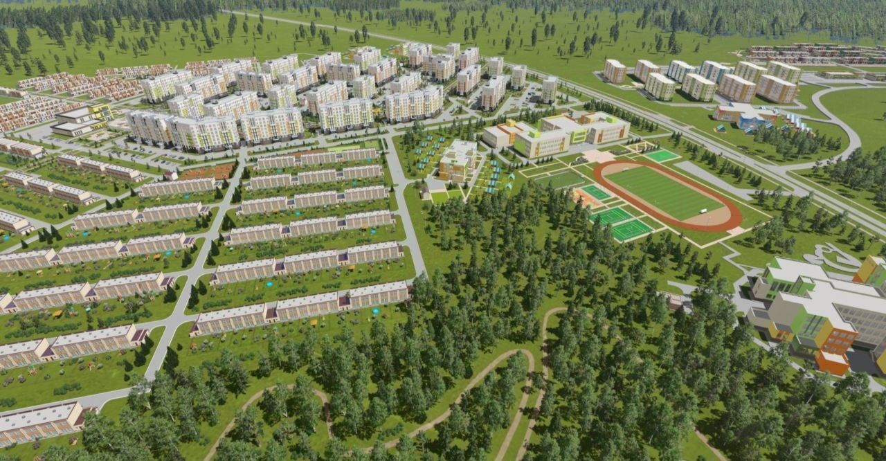 квартира г Кемерово р-н Рудничный Лесная Поляна б-р Солнечный 24к/3 жилрайон фото 8