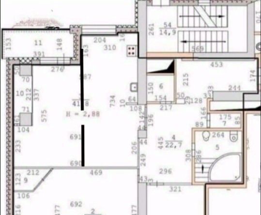 квартира г Екатеринбург Динамо ул. Николая Никонова, 21 фото 7