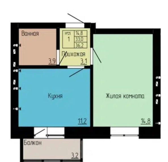 квартира г Ессентуки ул Никольская 27/7а фото 32