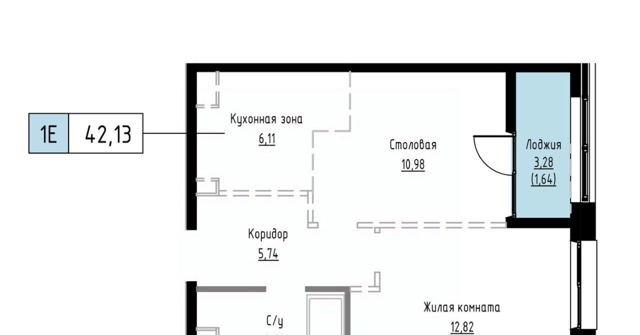 квартира г Хабаровск р-н Индустриальный пер Азовский 5 фото 3