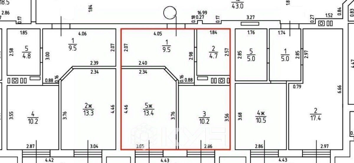 квартира р-н Зеленоградский г Зеленоградск ул Тургенева 14 фото 14