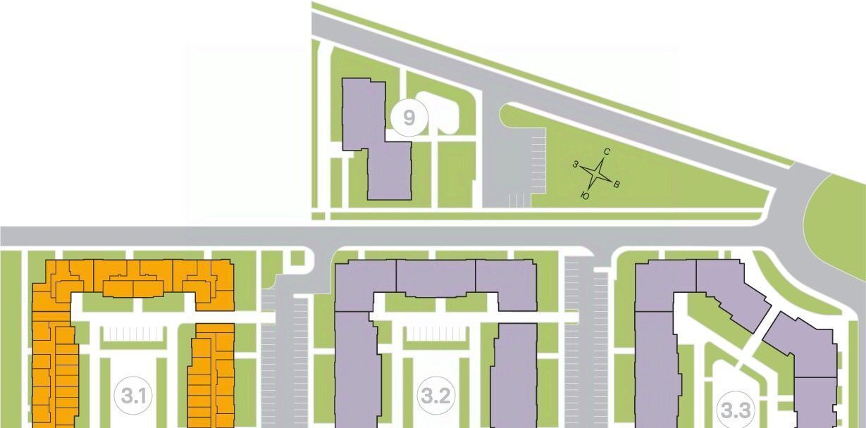 квартира г Санкт-Петербург п Стрельна пр-кт Буденного 24к/5 метро Проспект Ветеранов фото 6