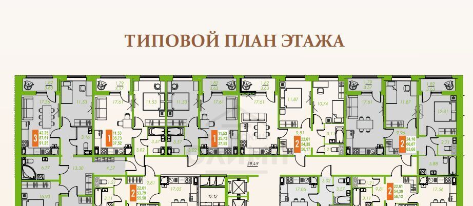 квартира г Калуга р-н Ленинский ул Хорошая фото 6