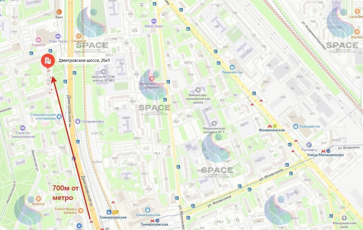 свободного назначения г Москва метро Тимирязевская ш Дмитровское 25к/1 фото 12