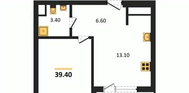 квартира г Воронеж р-н Железнодорожный ЖК «РИТМ» Ключи мкр фото 8