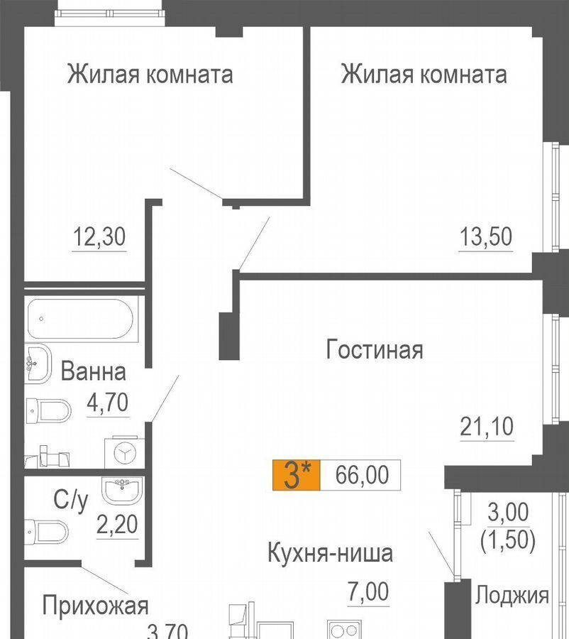 квартира г Екатеринбург Ботаническая ул. Новостроя, 9 фото 1