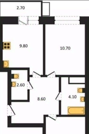 квартира г Ижевск р-н Ленинский ул Зои Космодемьянской 15 фото 2