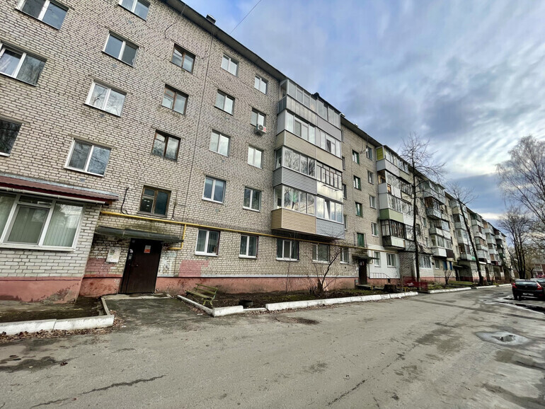 квартира г Брянск рп Радица-Крыловка Бежицкий район ул Вяземского 13 фото 12