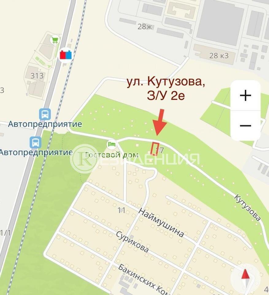 земля г Пермь р-н Орджоникидзевский ул Кутузова Пермский городской округ фото 8