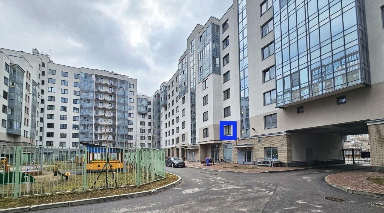 квартира г Санкт-Петербург метро Лесная Выборгская сторона пр-кт Большой Сампсониевский 77 ЖК «Георг Ландрин» округ Сампсониевское фото 3