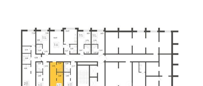 квартира г Сочи р-н Хостинский микрорайон Бытха ул Ясногорская 16/2к 3 фото 2