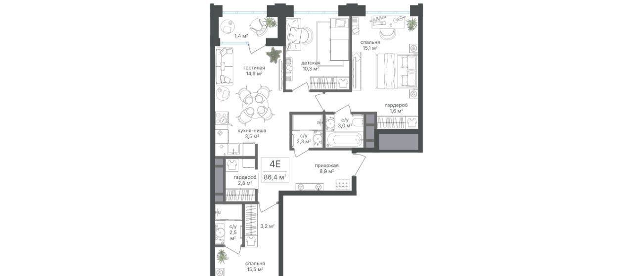 квартира г Москва метро Водный стадион ул Михалковская 48к/2 фото 1