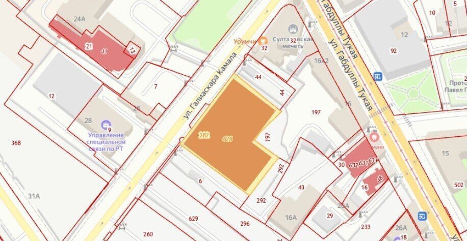 земля г Казань метро Площадь Тукая р-н Вахитовский ул Галиаскара Камала 21 Республика Татарстан Татарстан фото 2