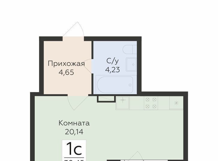 квартира г Воронеж р-н Ленинский ул Матросова фото 1