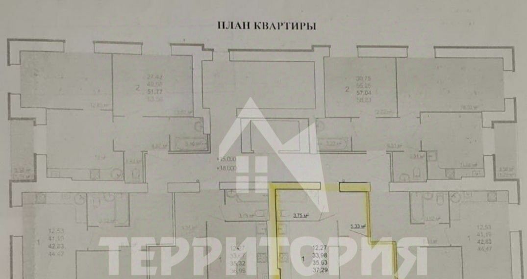 квартира г Кострома ул Индустриальная 5 фото 20