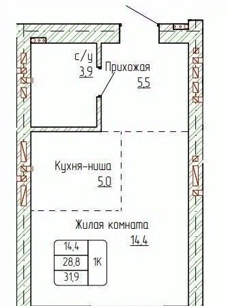 квартира г Новоалтайск ул Титова 6 фото 1