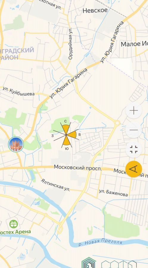 квартира г Калининград р-н Ленинградский ул Суздальская 15 фото 3