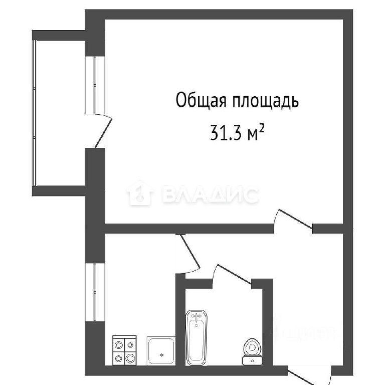 квартира г Химки ул Мичурина 4 фото 7